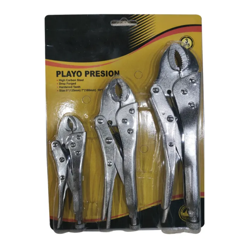 3PCS Locking Pliers Set