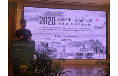 2020　Ningbo　Haishu　District　Export　Commodities　Online　Exhibition