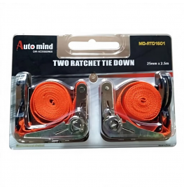 2PCS Ratchet Tie Down 