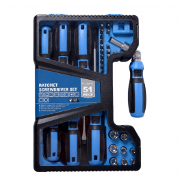 51PCS RATCHET SCREWDRIVER SET